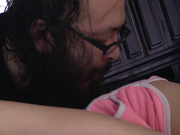 [SNIS-545] 母親の再婚相手の家族が全員キモメンで断りきれず犯●れている美少女 美里有紗【破解】 - 2of5