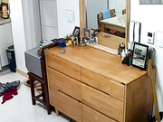 居家攝像頭黑客破解拍攝到的皮膚白皙巨乳少婦洗完澡後裸體吹頭發穿衣 看得讓人欲火焚身 720P高清原版