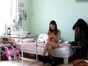 居家攝像頭黑客破解拍攝到的獨居離異人妻少婦裸體日常生活 苗條身材奶子挺拔看得讓人欲火焚身 露臉高清