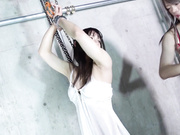 HSM-082 巨根マゾオトコの娘を徹底調教する女装界唯一無二の女王 早見さな大野聡子 女装レズビアンSM調教 - 4of5