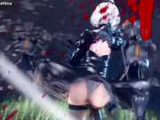 [夜桜字幕组][opiumud]trailer of Yorha troops extermination plan - Nier automata2