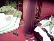 情趣酒店TP素质眼镜男和逼毛很性感的女同事各种体位姿势激情啪啪