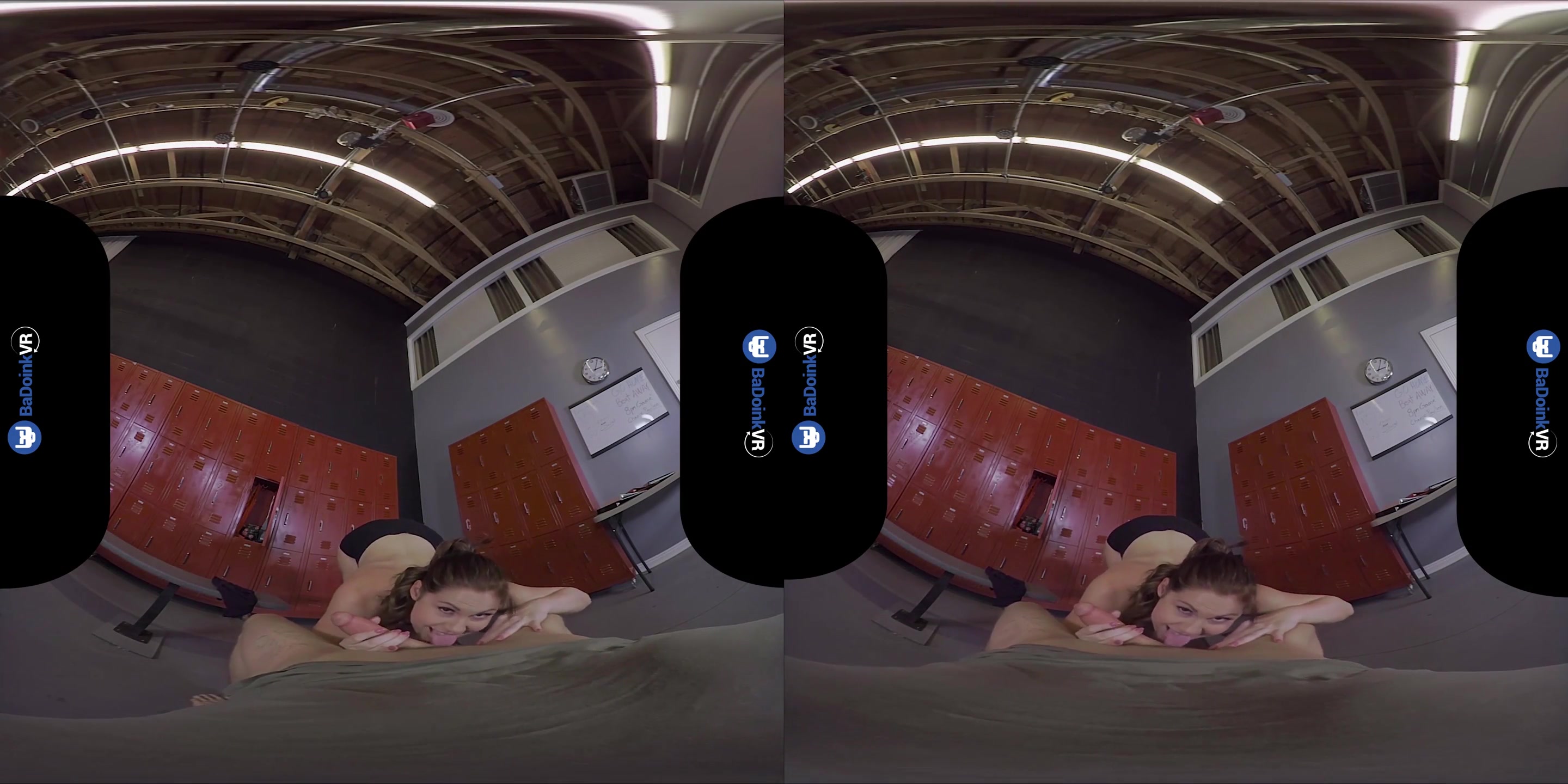 VR Porn Sneaking Into Girls Locker Room On BaDoinkVR