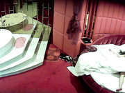 看样子有点像基层领导干部的中年男情趣房啪啪啪长发白嫩小情人肏的还挺猛720P高清