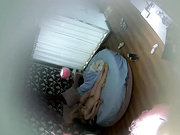 小旅馆钟点房TP年轻小情侣各种姿势滚床单对白清晰