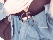 狗年最新宅男福利微博红人极品嫩妹麻酥酥呦黑丝play牛仔服配黑丝超级诱人大乳头都搞硬了(附40P)