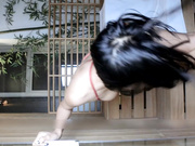 昔日王牌人造网红脸模特娜依灵儿全裸跳火辣勺子艳舞诱惑太骚了现在不知道被谁包养了1080P超清