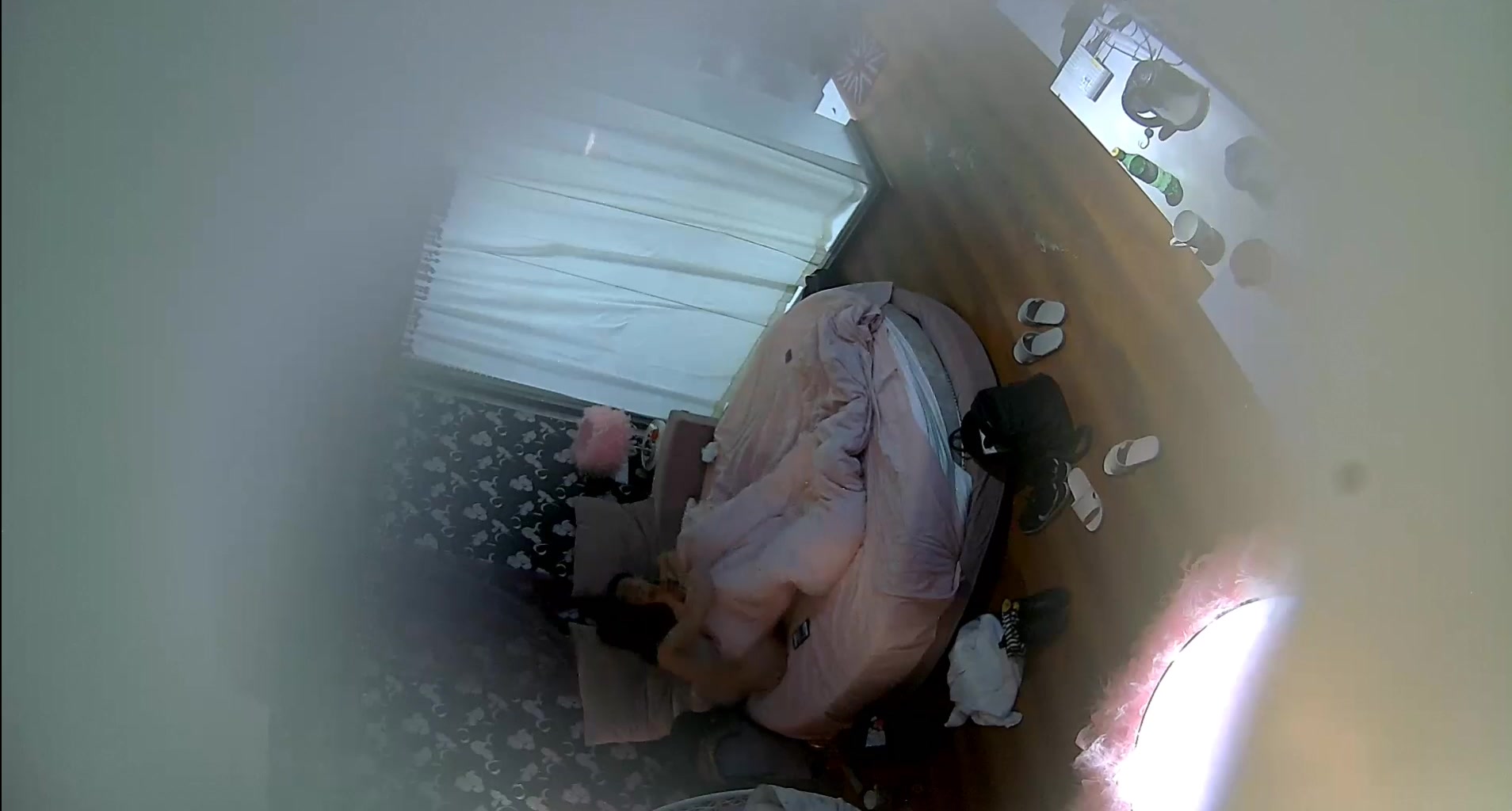 校园附近特色房年轻学生情侣开房爱爱苗条眼镜女友很疯狂女上位猛坐小青年的家伙挺长的