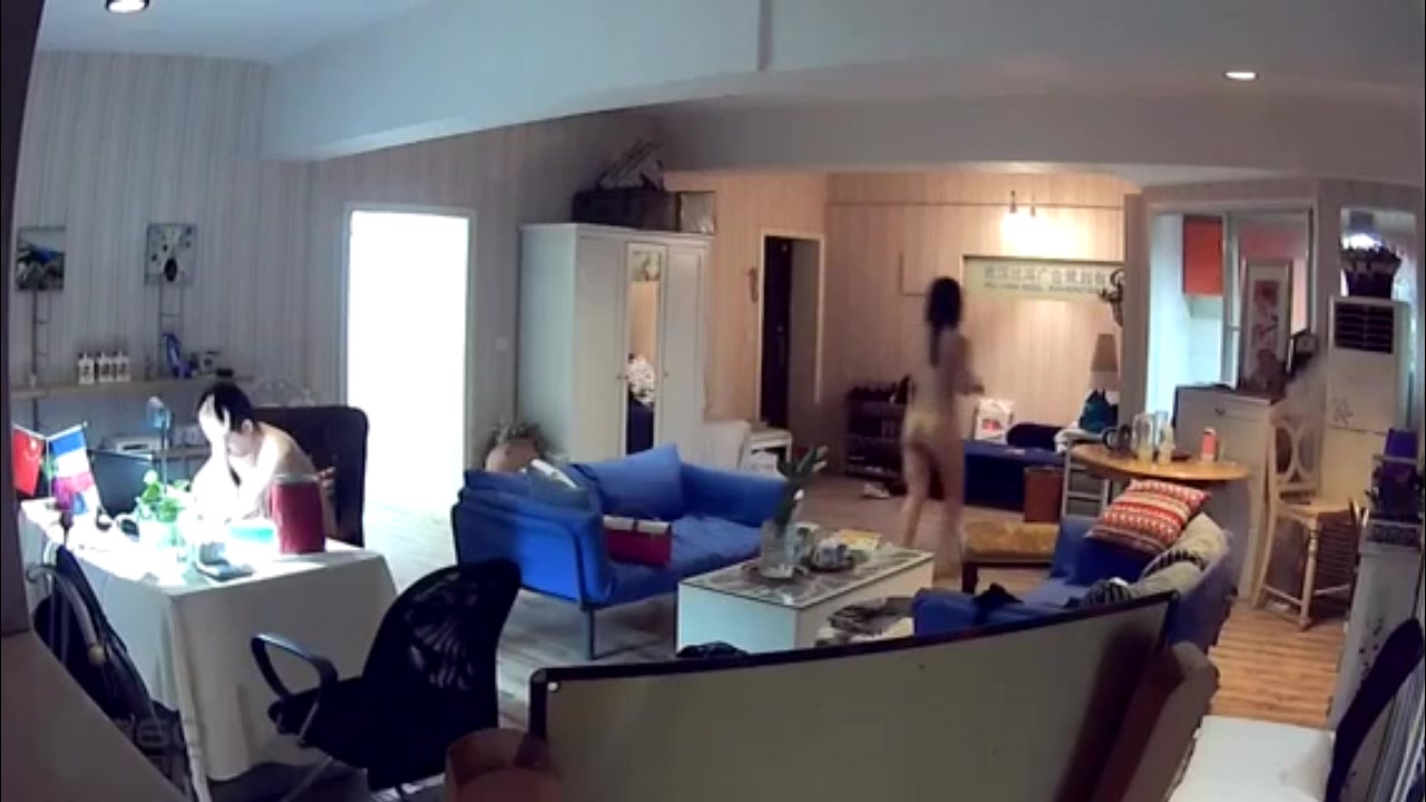 【精品推薦】【360水滴居家系列無水印】稀缺家庭攝像頭偷窺各式小夫妻日常（第十五部）原版高清