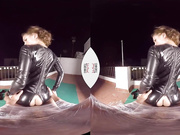 Kinky hunter Julia Roca in catsuit finds next victim