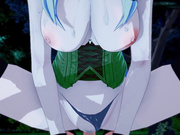 Goblin Slayer- High Elf Archer surprises you in the woods (3D Hentai)